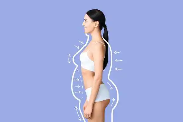 image of woman experiencing fat reduction treatment Greater London (Bexley)