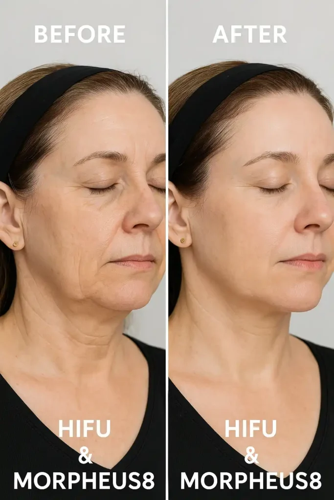 HIFU & Morpheus8 treatment results Greater London (Bexley) - book in today!