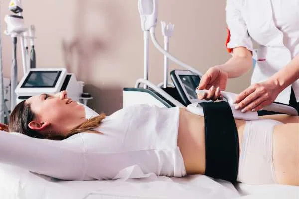 woman having body sculpting to help improve her body image and her mental health Greater London (Bexley)