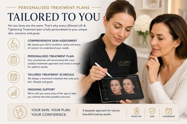book a consultation about your ultimate lift and tighten treatment Greater London (Bexley)