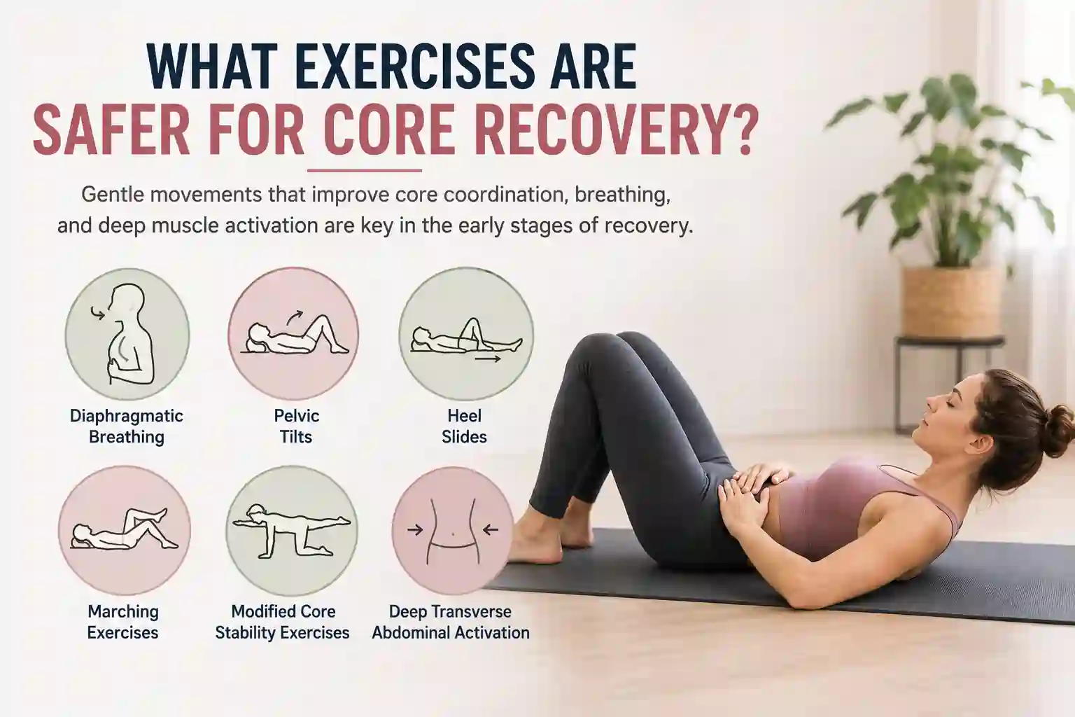 What Exercises Are Safer for Core Recovery Greater London (Bexley)